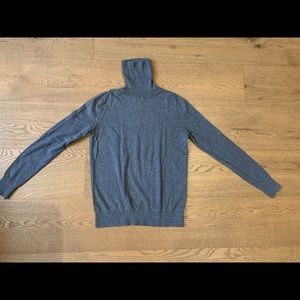 Massimo Duti Women’s Grey Turtleneck Sweater - Size S